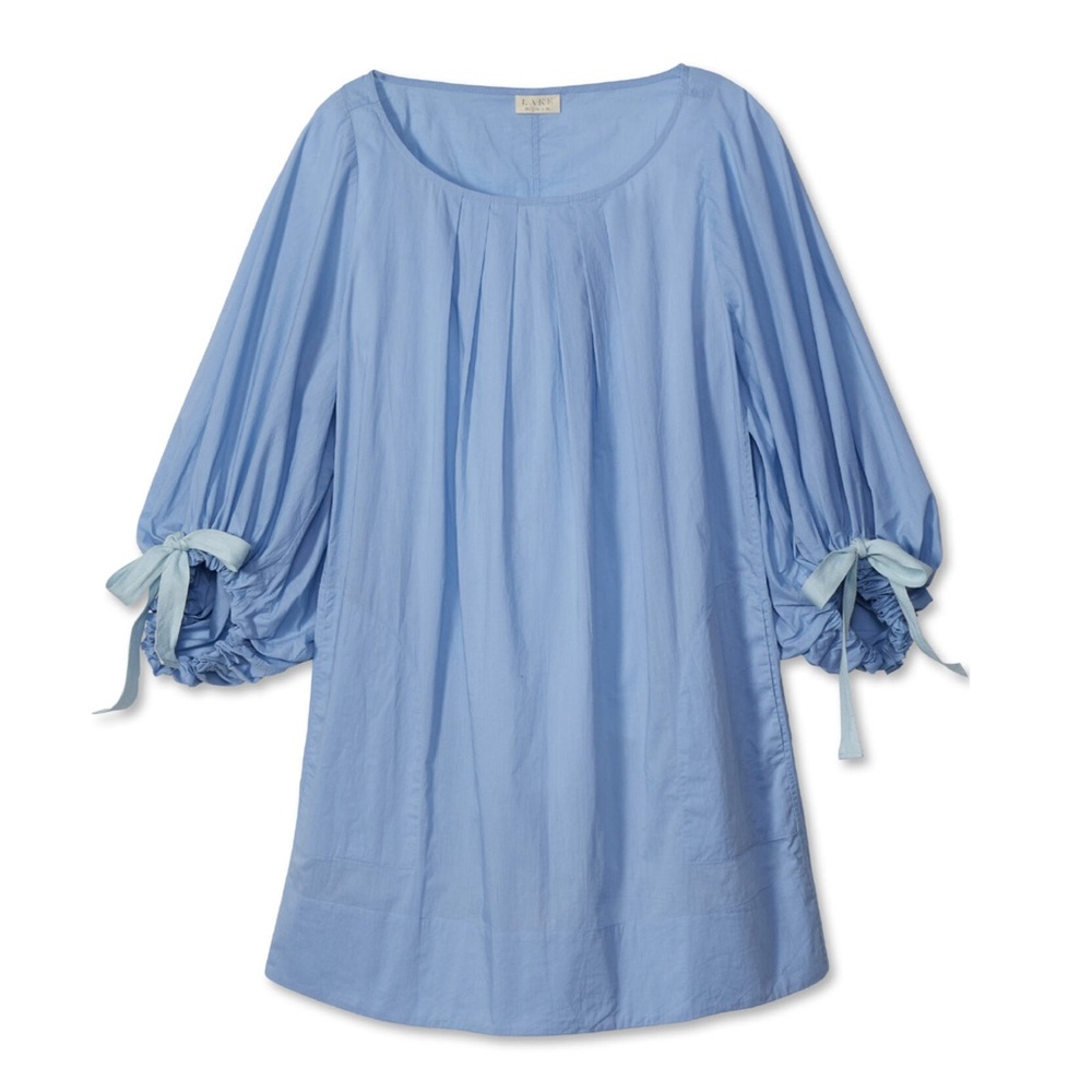 Lake Morning Dress in Bluebell
